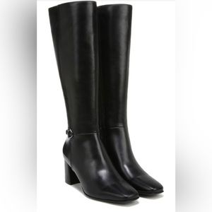 Naturalizer Tall Black Boots Size 6.0